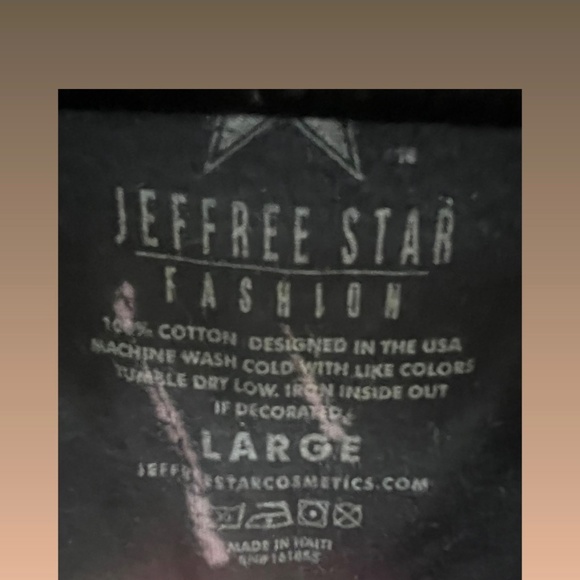 Jeffree Star Fashion Psychedelic Circus Oversized Size Large Tshirt - Picture 5 of 5